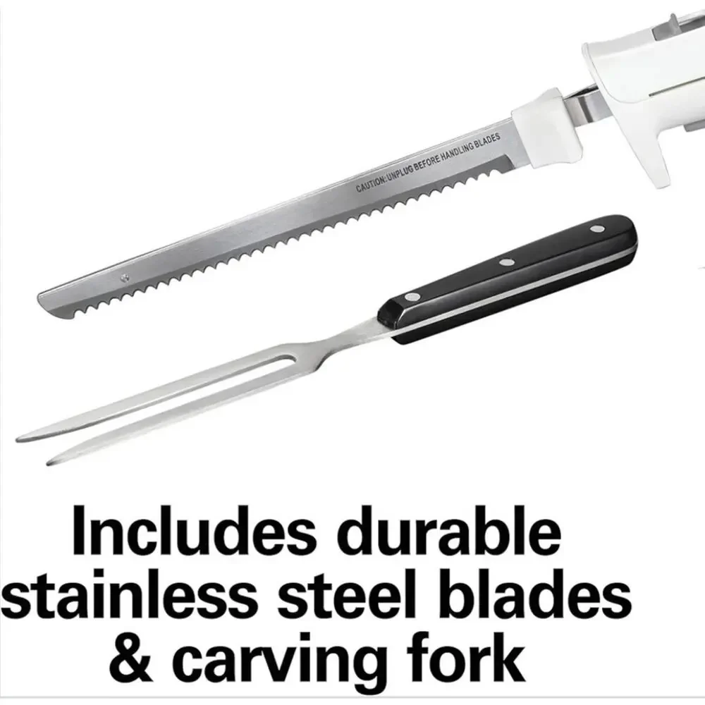 Hamilton Beach Electric Knife Set Carving Meats, Poultry, Bread, Crafts More New